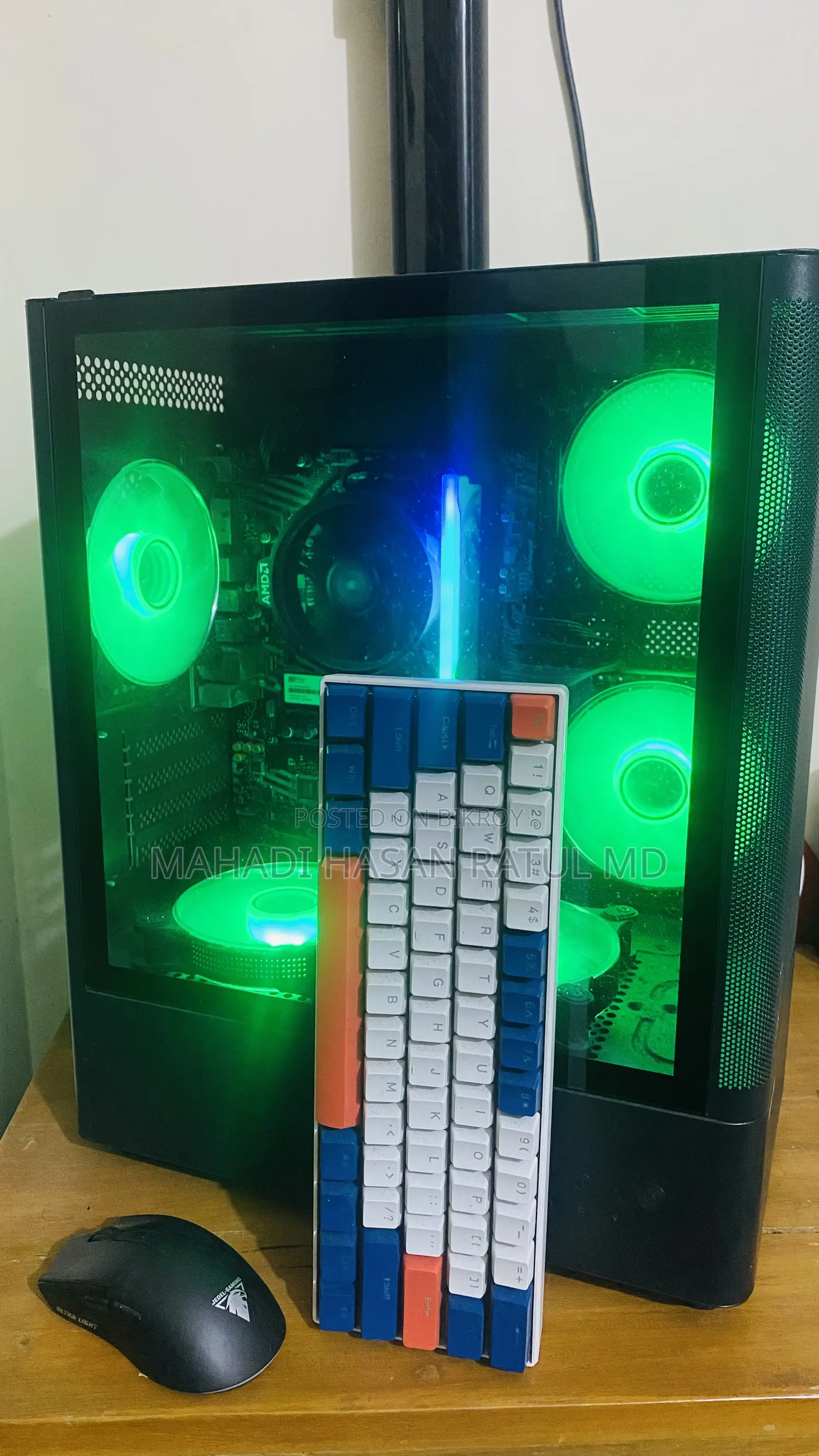 New Desktop Computer 8GB AMD Ryzen 5 SSD 512GB
