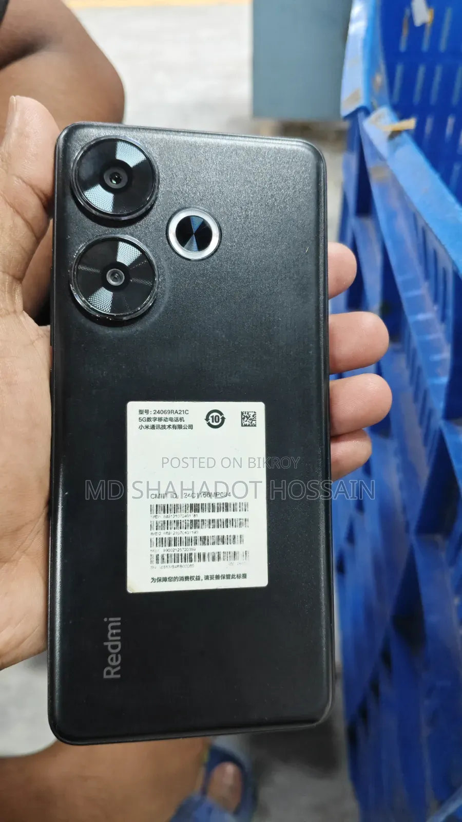 Xiaomi Redmi Turbo 3 256 GB Black