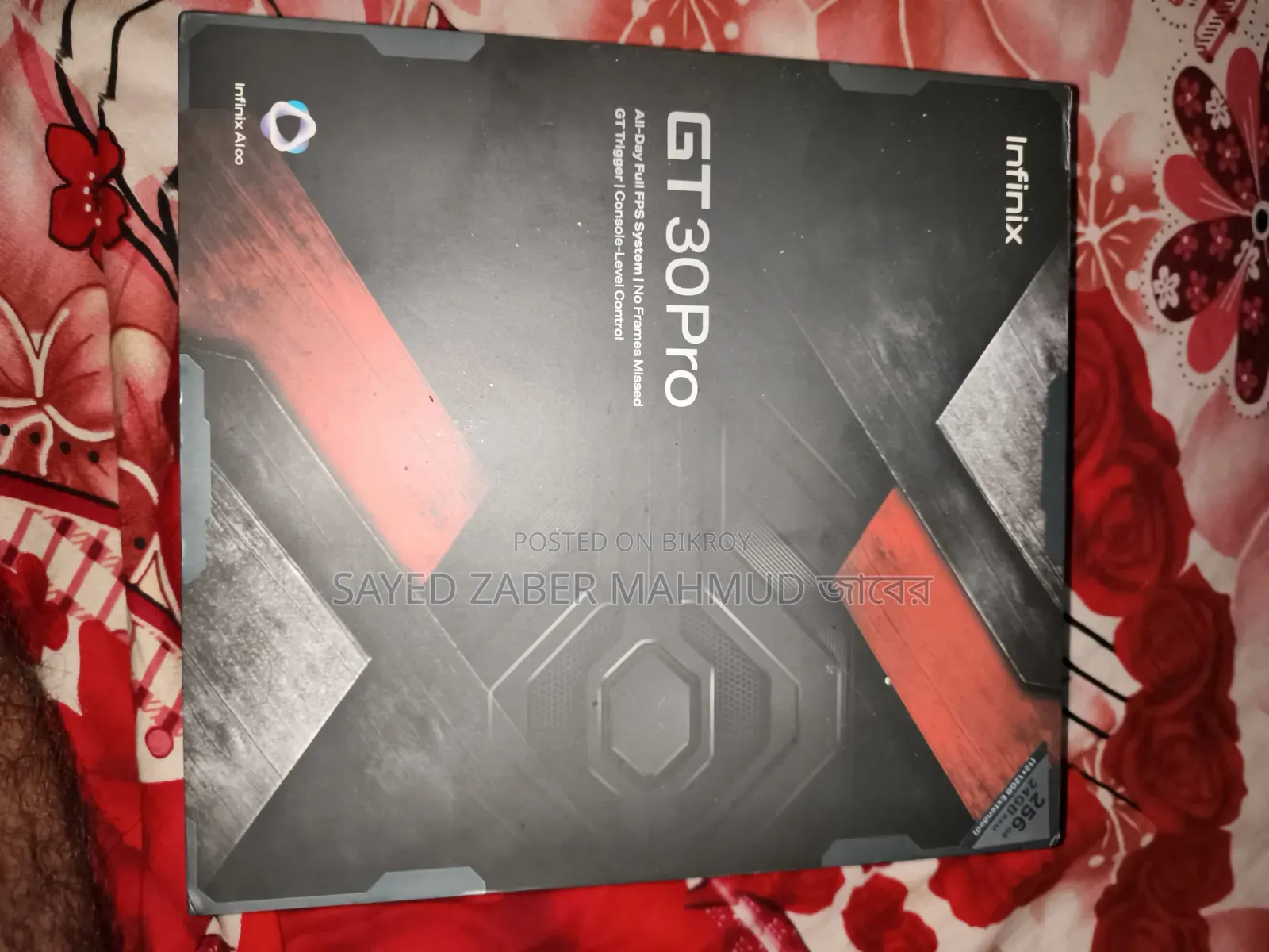 Infinix GT 30 Pro 256 GB Black