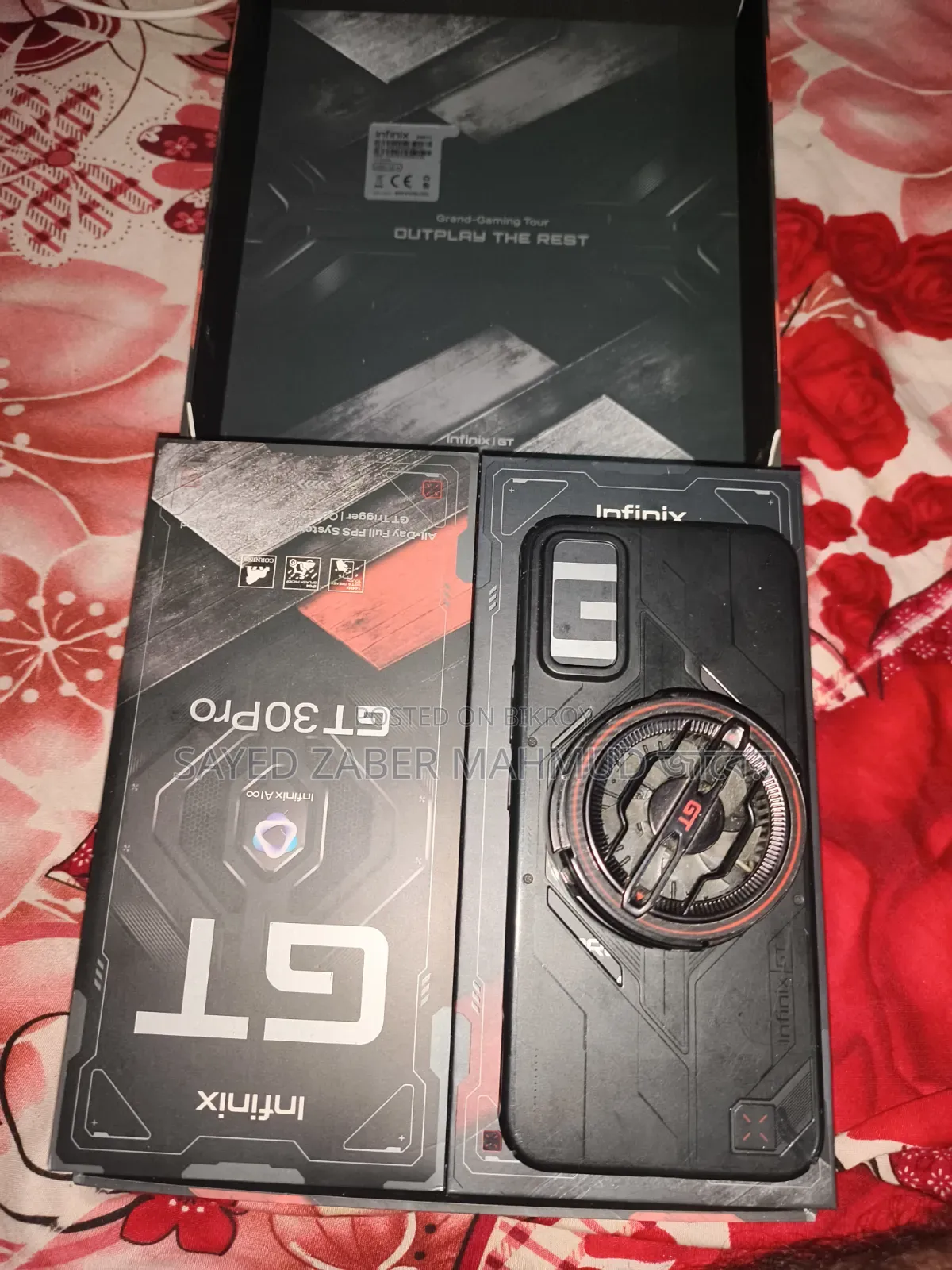 Infinix GT 30 Pro 256 GB Black