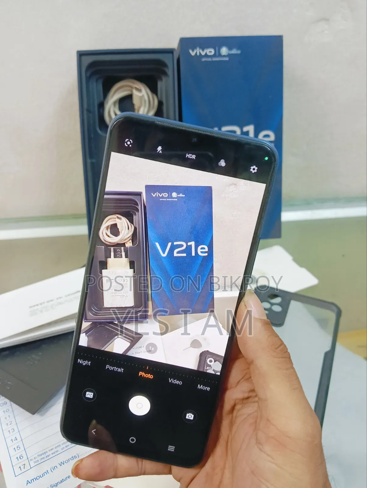 Vivo V21e 128 GB Graphite