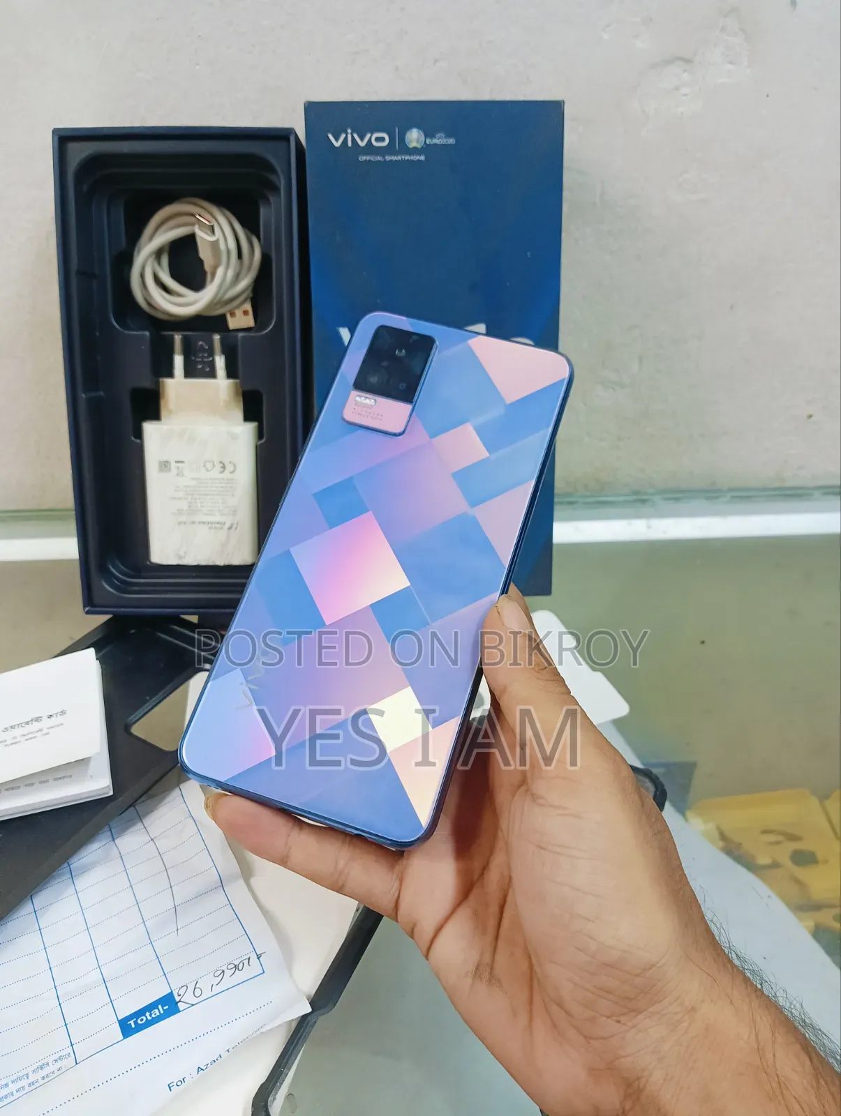 Vivo V21e 128 GB Graphite