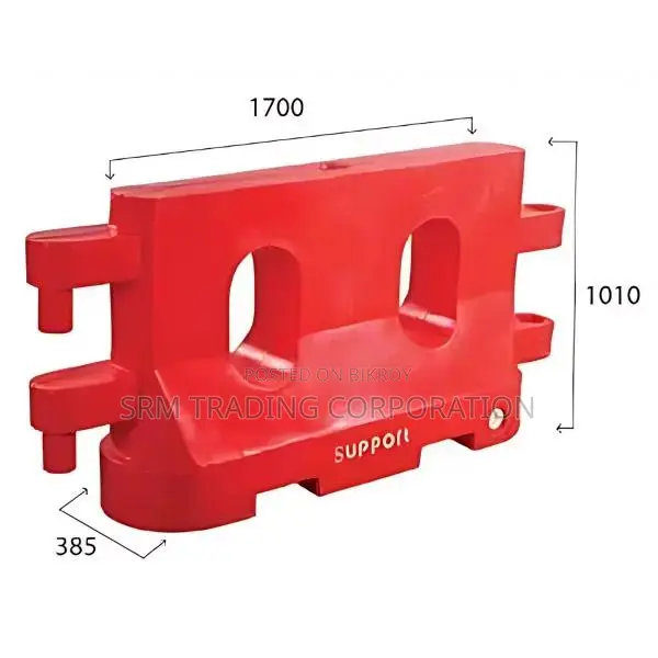 Support Double Traffic Road Barrier
