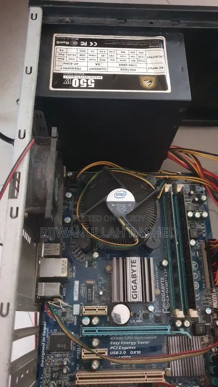 Desktop Computer Gigabyte 8GB Intel Core 2 Duo HDD+SSD 128GB