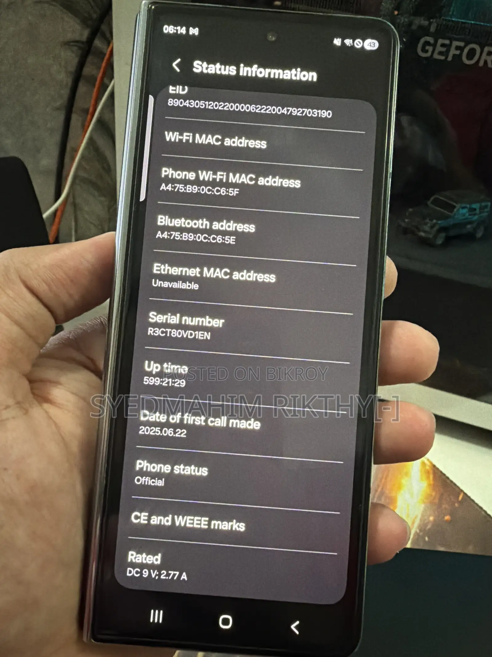 Samsung Galaxy Z Fold4 256 GB Gray