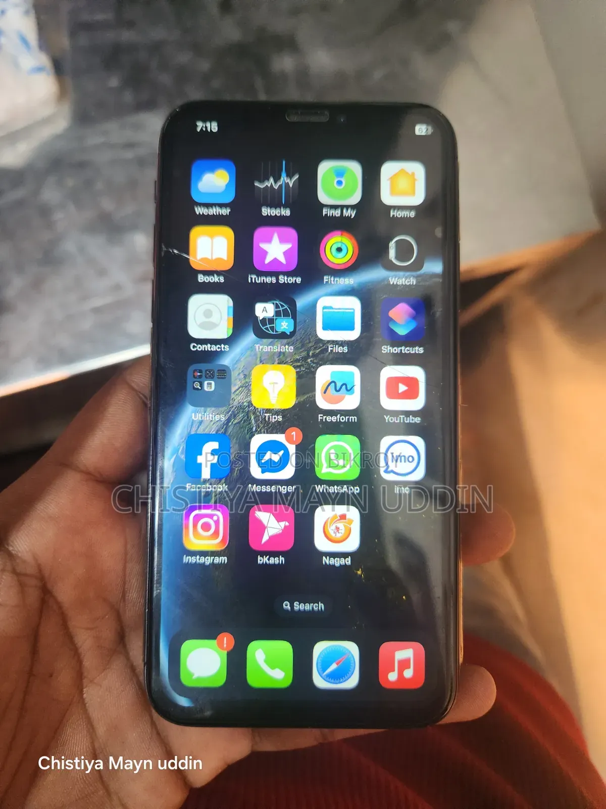 Apple iPhone X 64 GB Black
