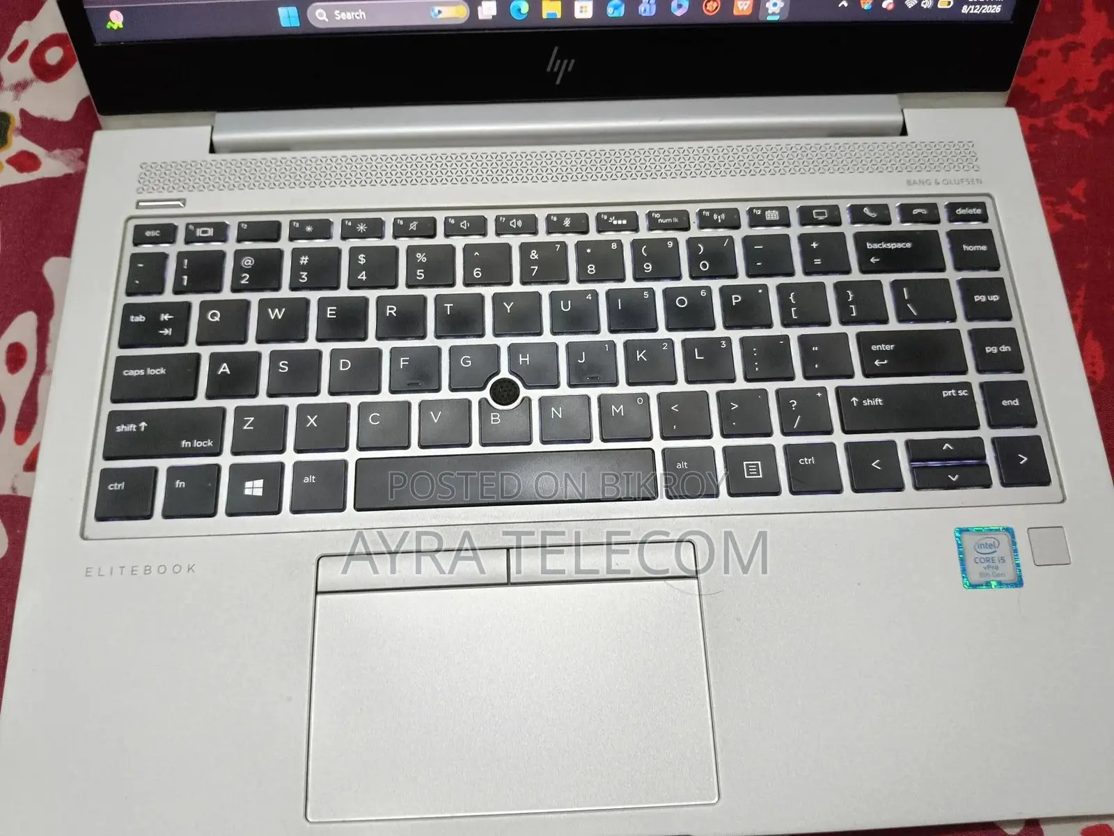 ল্যাপটপ HP EliteBook 840 G6 ৮জিবি ইন্টেল কোর আই৫ এসএসডি ২৫৬জিবি