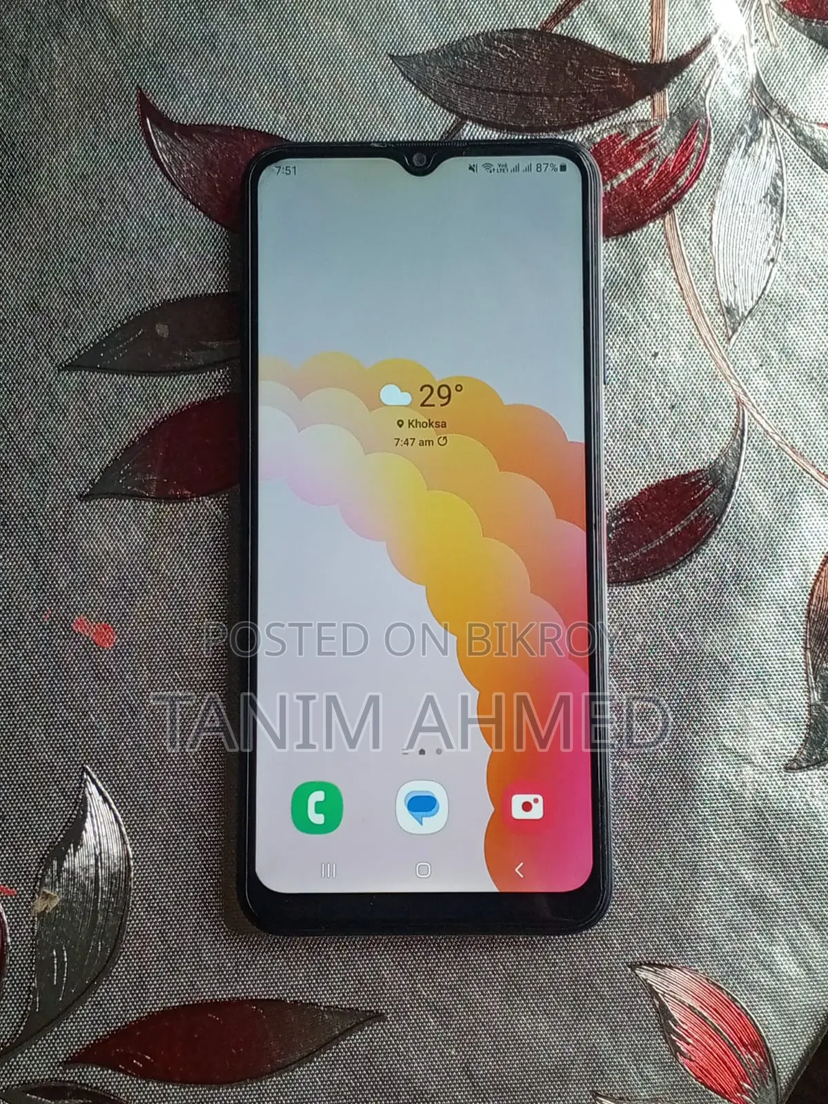 স্যামসাং গ্যালাক্সি এ০৩এস ৬৪ জিবি ব্লু