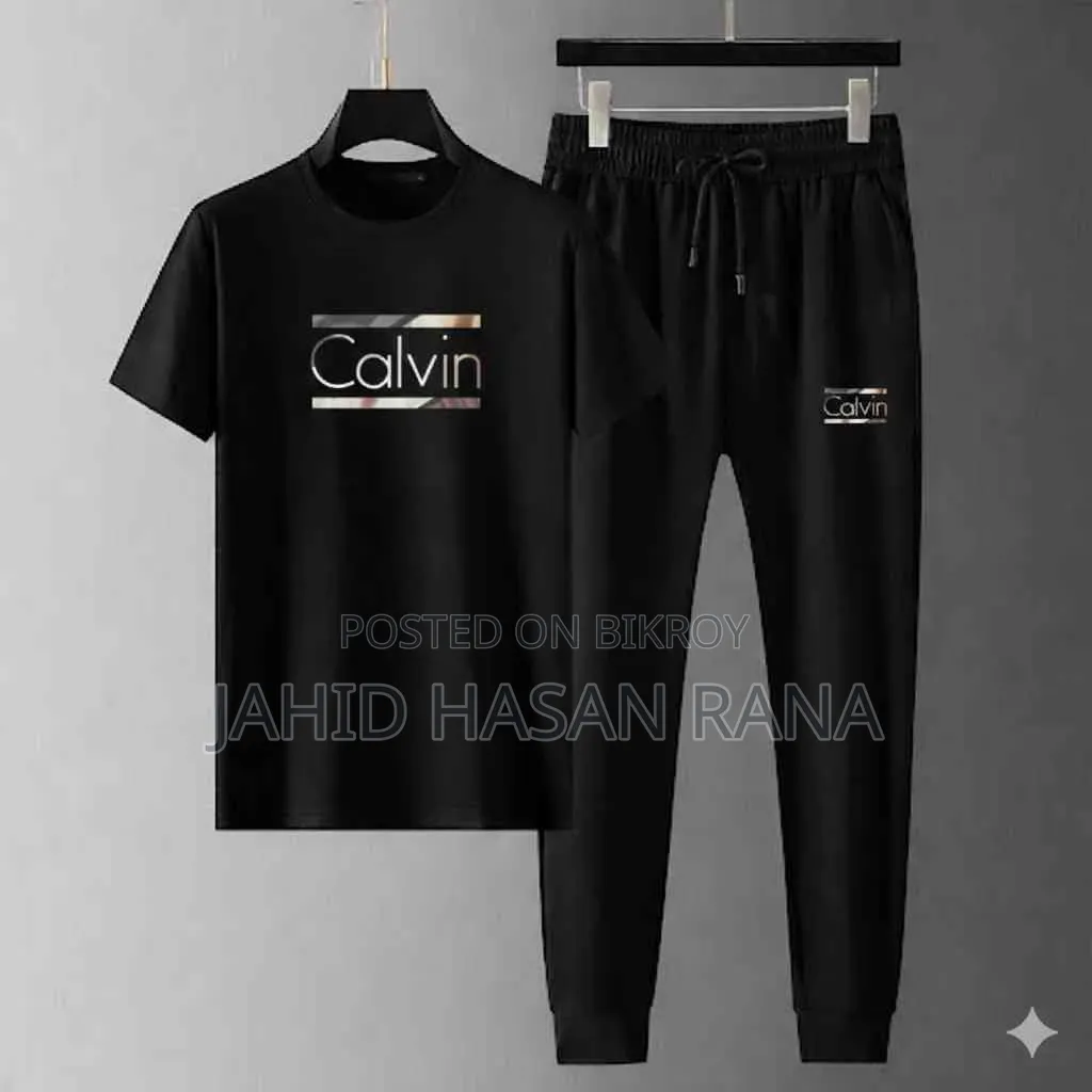 Trendy Mesh T-Shirt Trouser Package