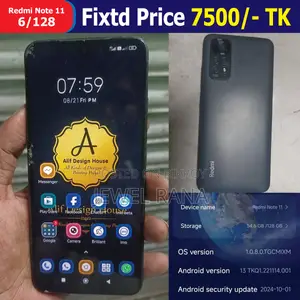 Xiaomi Redmi Note 11 128 GB Black