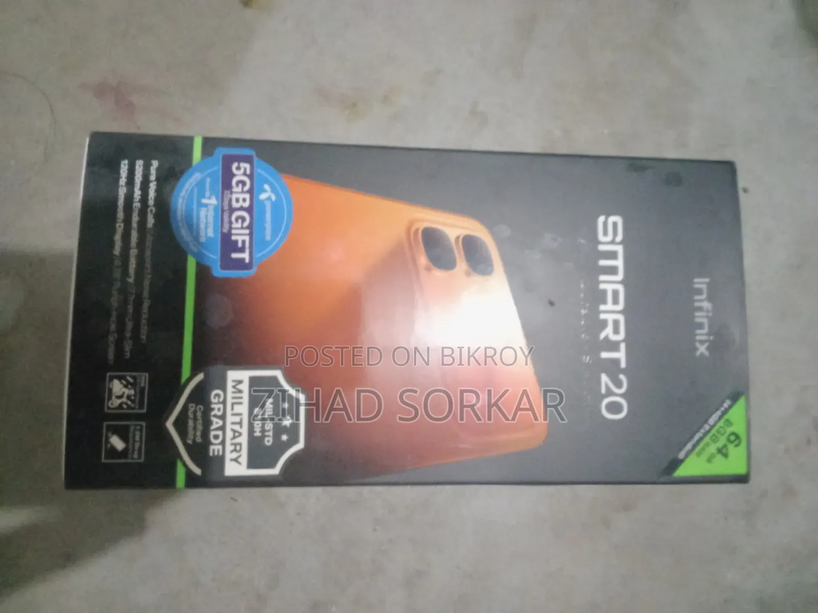 New Infinix Smart 20 64 GB Orange