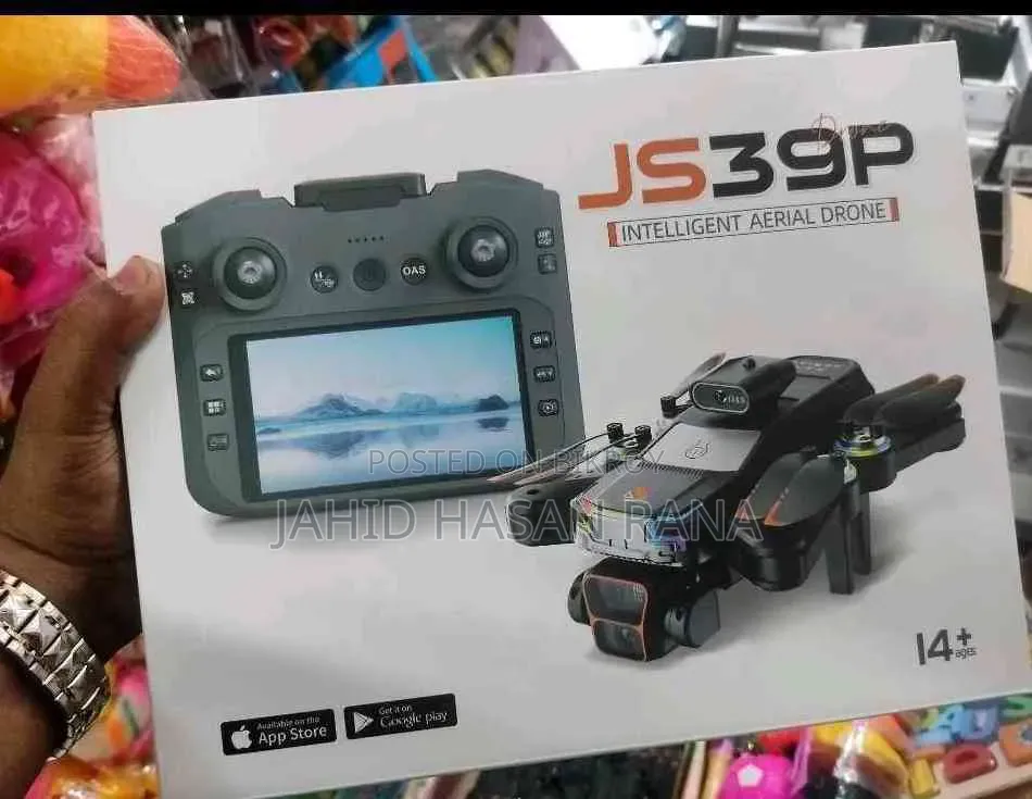 JS39P HD Camera Drone With Display and Remote