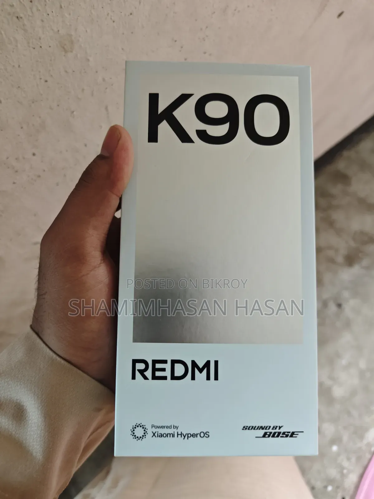শাওমি রেডমি কে ৯০ ২৫৬ জিবি ব্ল্যাক
