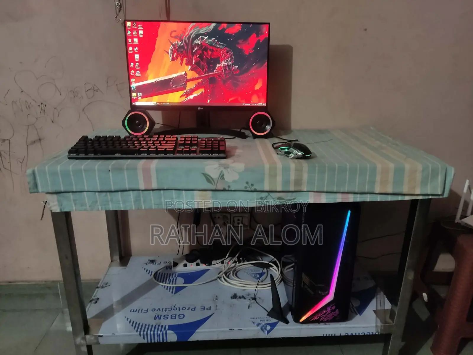 Desktop Computer Asus 16GB AMD Ryzen 5 SSD 256GB