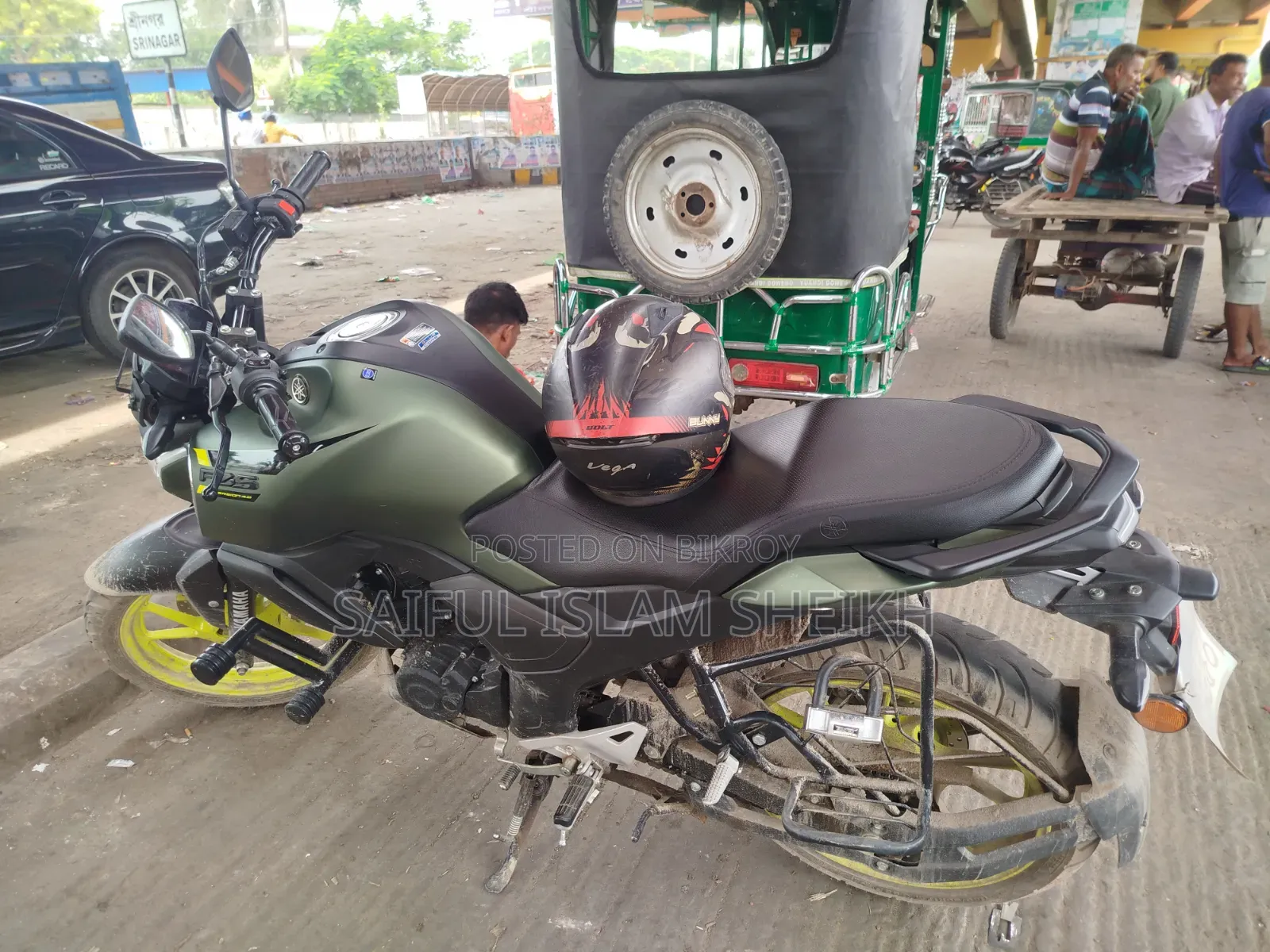 Yamaha FZS V4 2026 Green