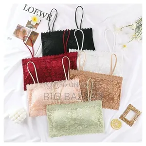 Strap Wrapping Lace Strapless Inner