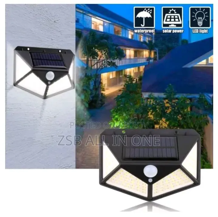 LED Solar, Motion Sensor Lamp for Outdoor