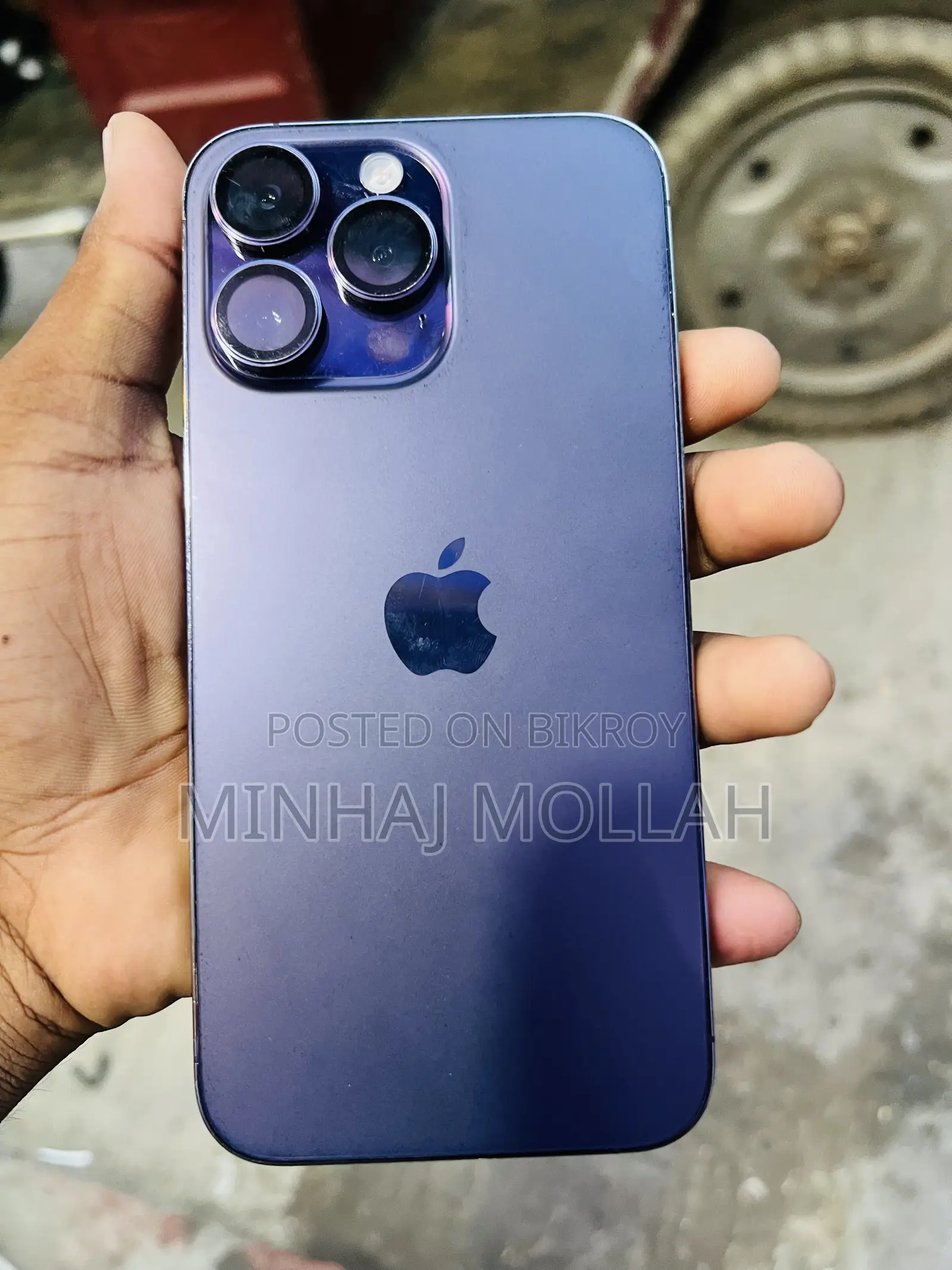 অ্যাপল আইফোন ১৪ প্রো ম্যাক্স ১২৮ জিবি পার্পল