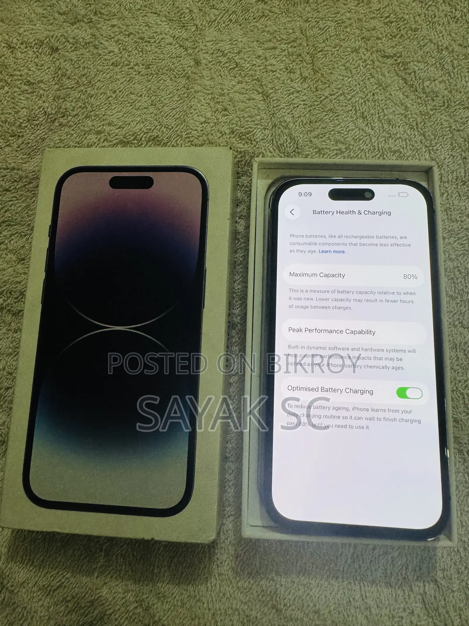 অ্যাপল আইফোন ১৪ প্রো ২৫৬ জিবি পার্পল