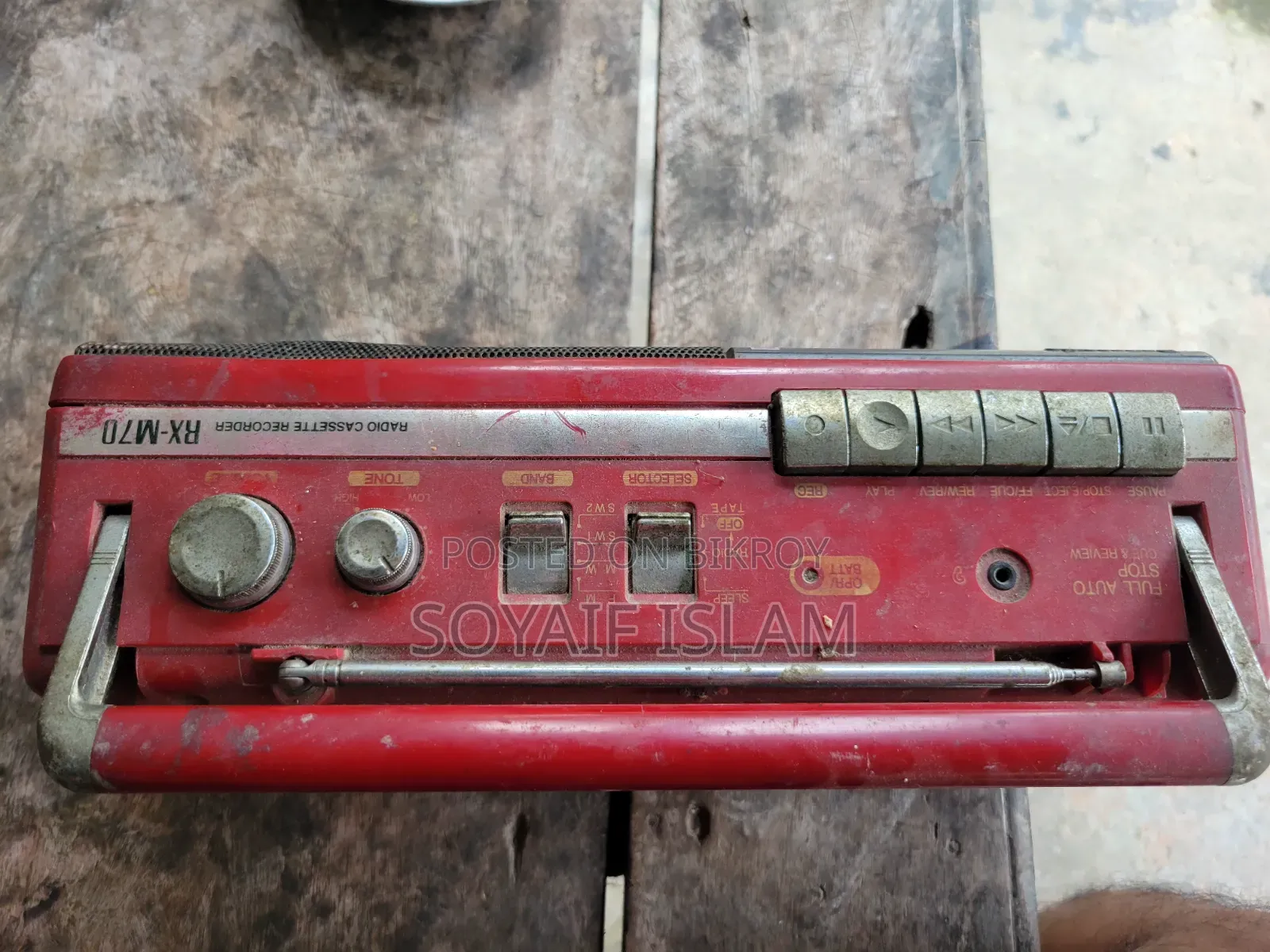 Panasonic RX-M70 Original Radio Cassette Recorder