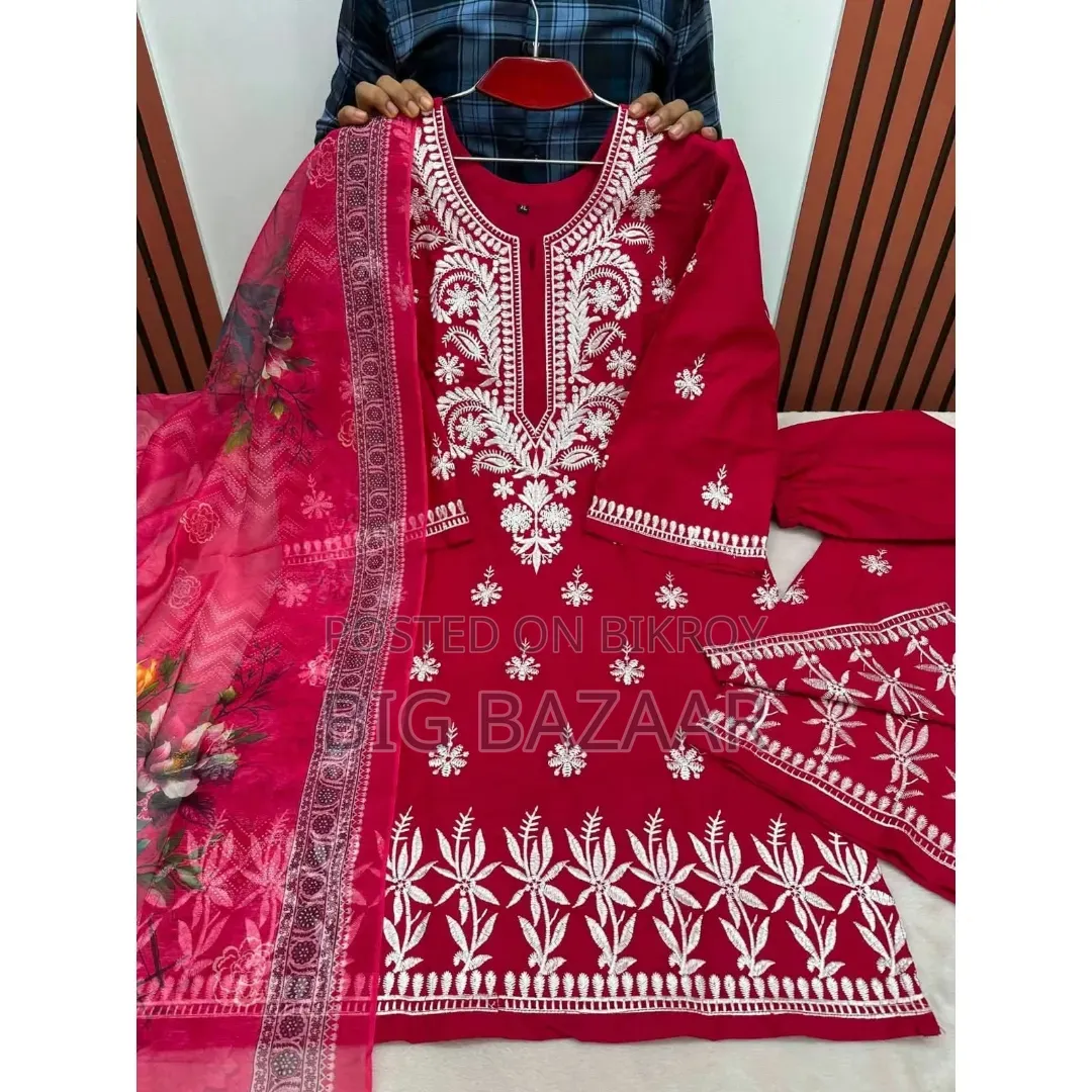 প্রিমিয়াম কটন থ্রি-পিস