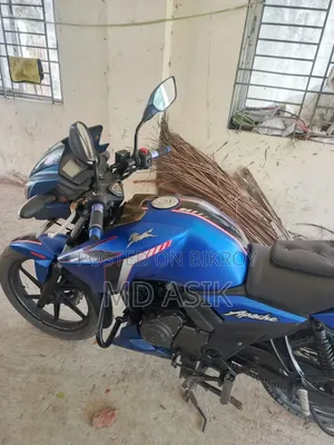 TVS Apache RTR 160 2V 2018 Blue