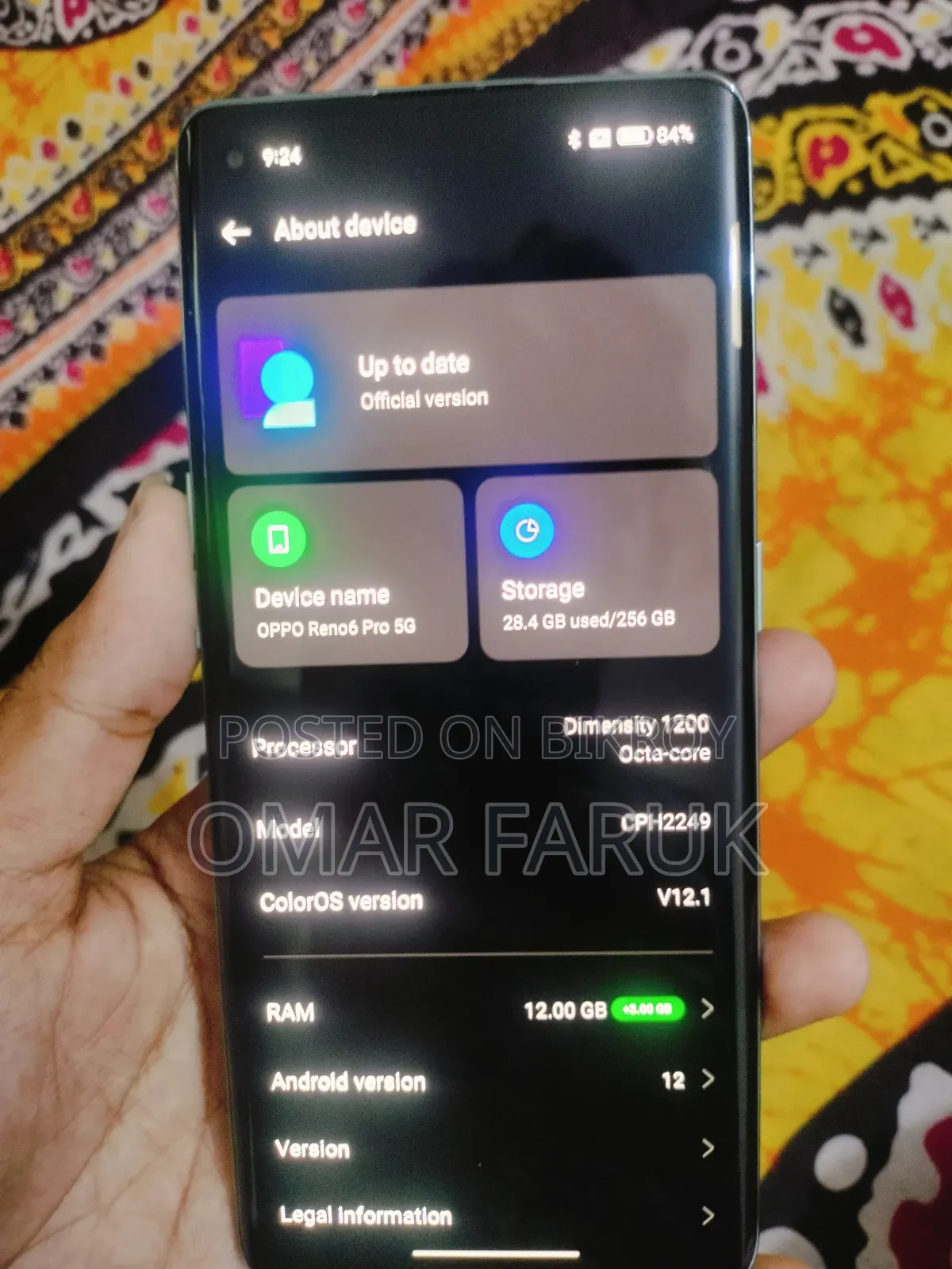 Oppo Reno 256 GB