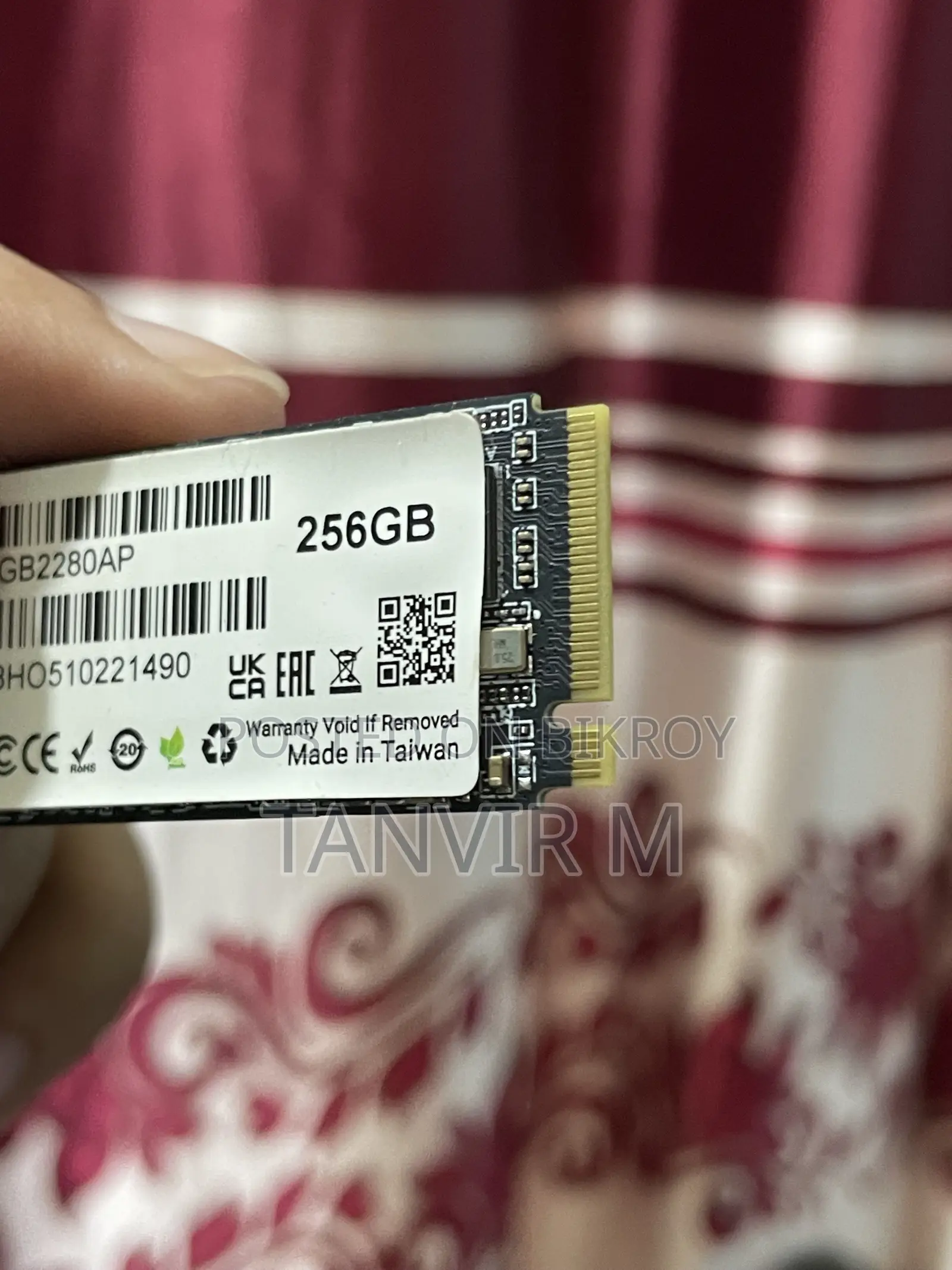TwinMOS AlphaPro 256GB NVMe M.2 SSD – 5 Years Official Warranty