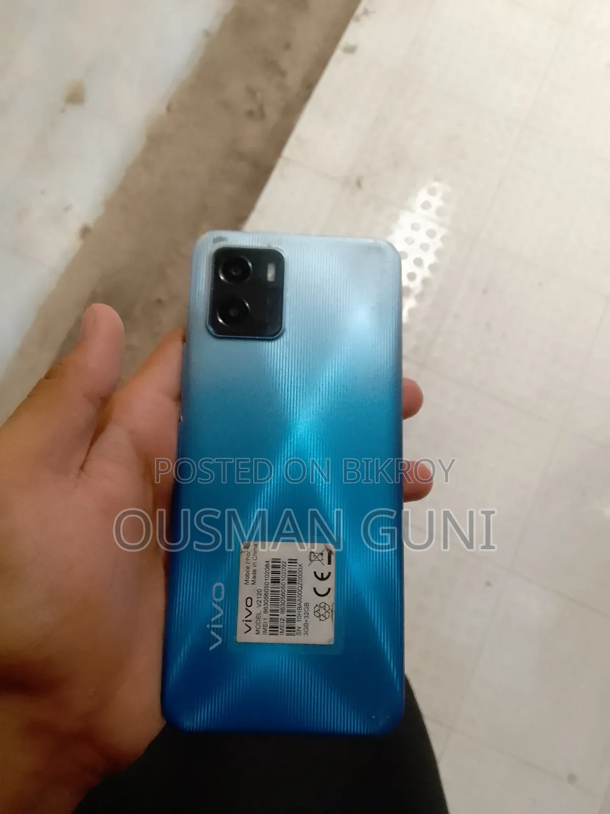 Vivo Y15s 32 GB Blue