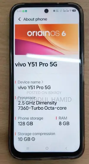 নতুন ভিভো ওয়াই৫১ ১৬ জিবি লাল