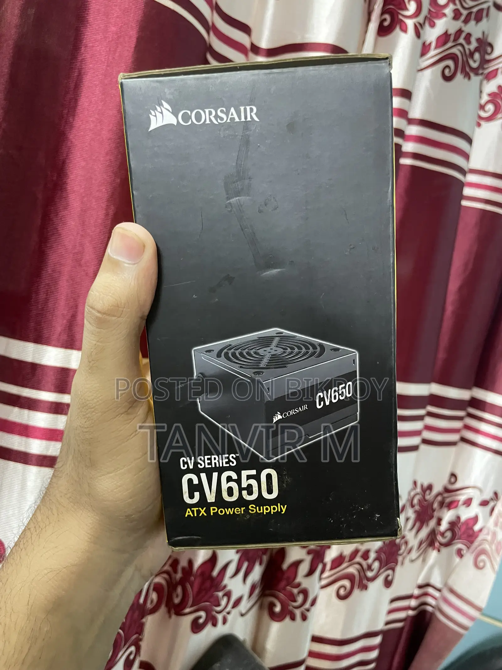 Corsair CV650 650W 80+ Bronze Power Supply (Fresh Condition)