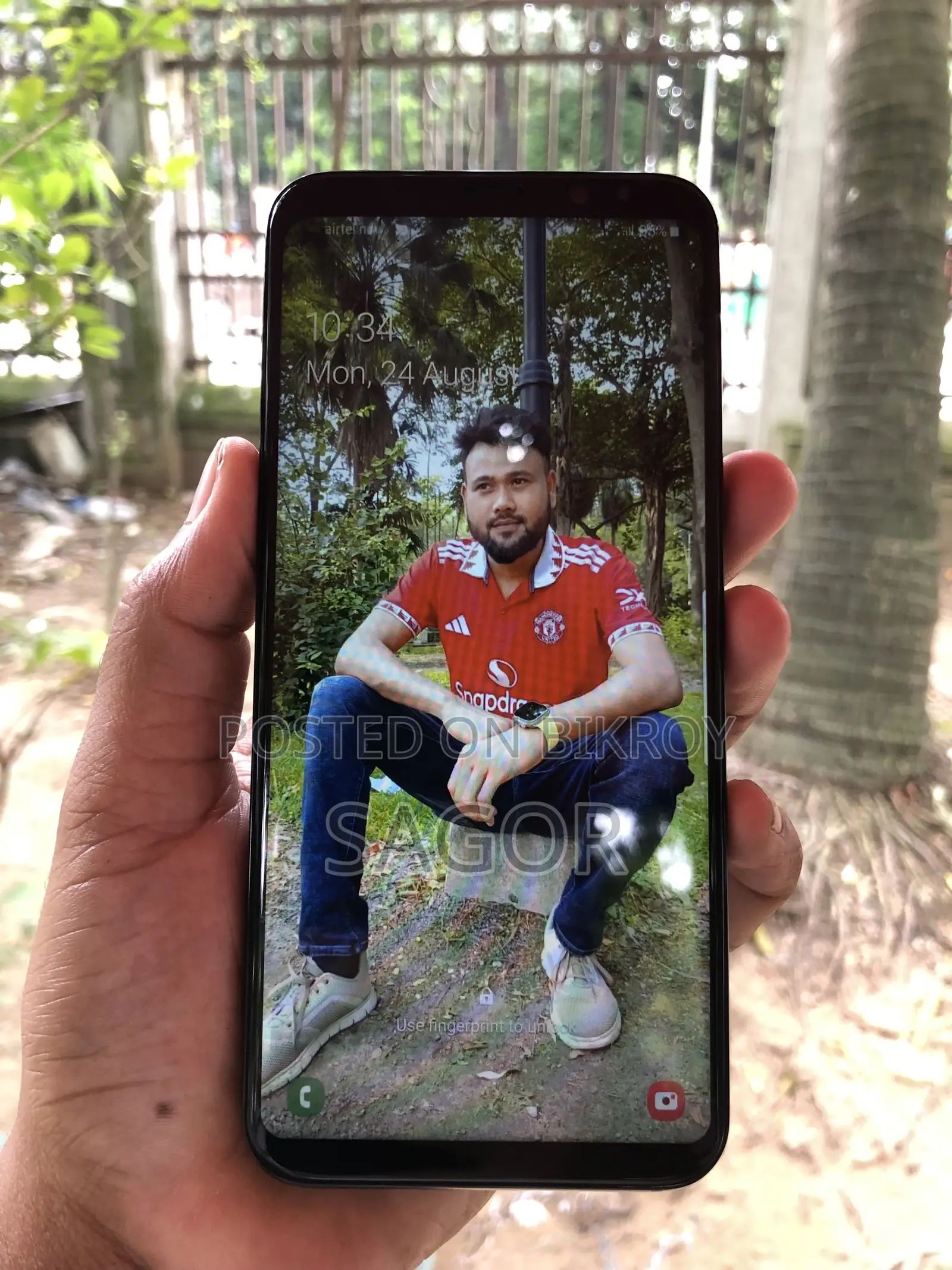 স্যামসাং গ্যালাক্সি এস৮ প্লাস ১২৮ জিবি ব্ল্যাক