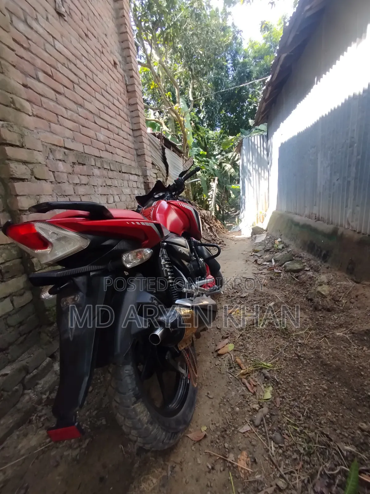 New TVS Apache RTR 160 2V 2021 Red