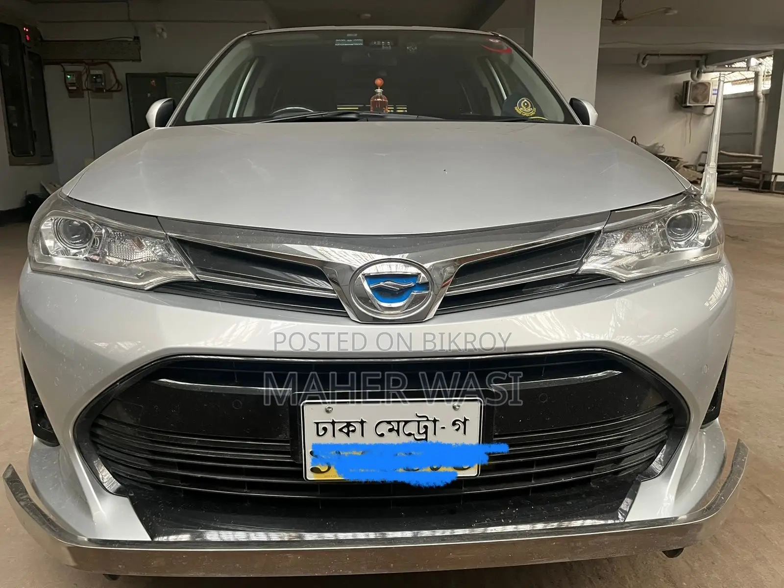 নতুন টয়োটা করোল্লা ফিল্ডার ১.৫ হাইব্রিড এফডব্লিউডি ২০১৯ সিলভার