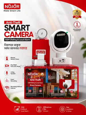 NOJOR Power Camera | Alarm Call System Security Camera