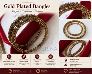Gold-Plated Bangles – Elegant & Traditional