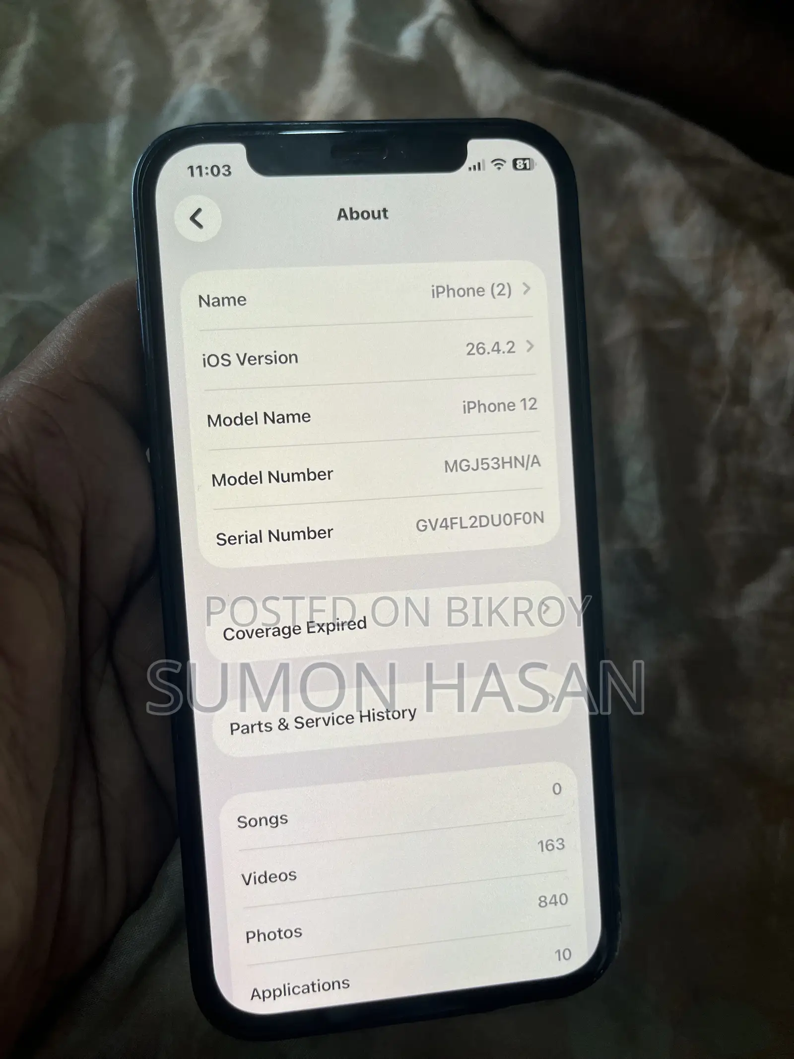 Apple iPhone 12 64 GB Black