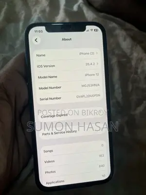 Apple iPhone 12 64 GB Black