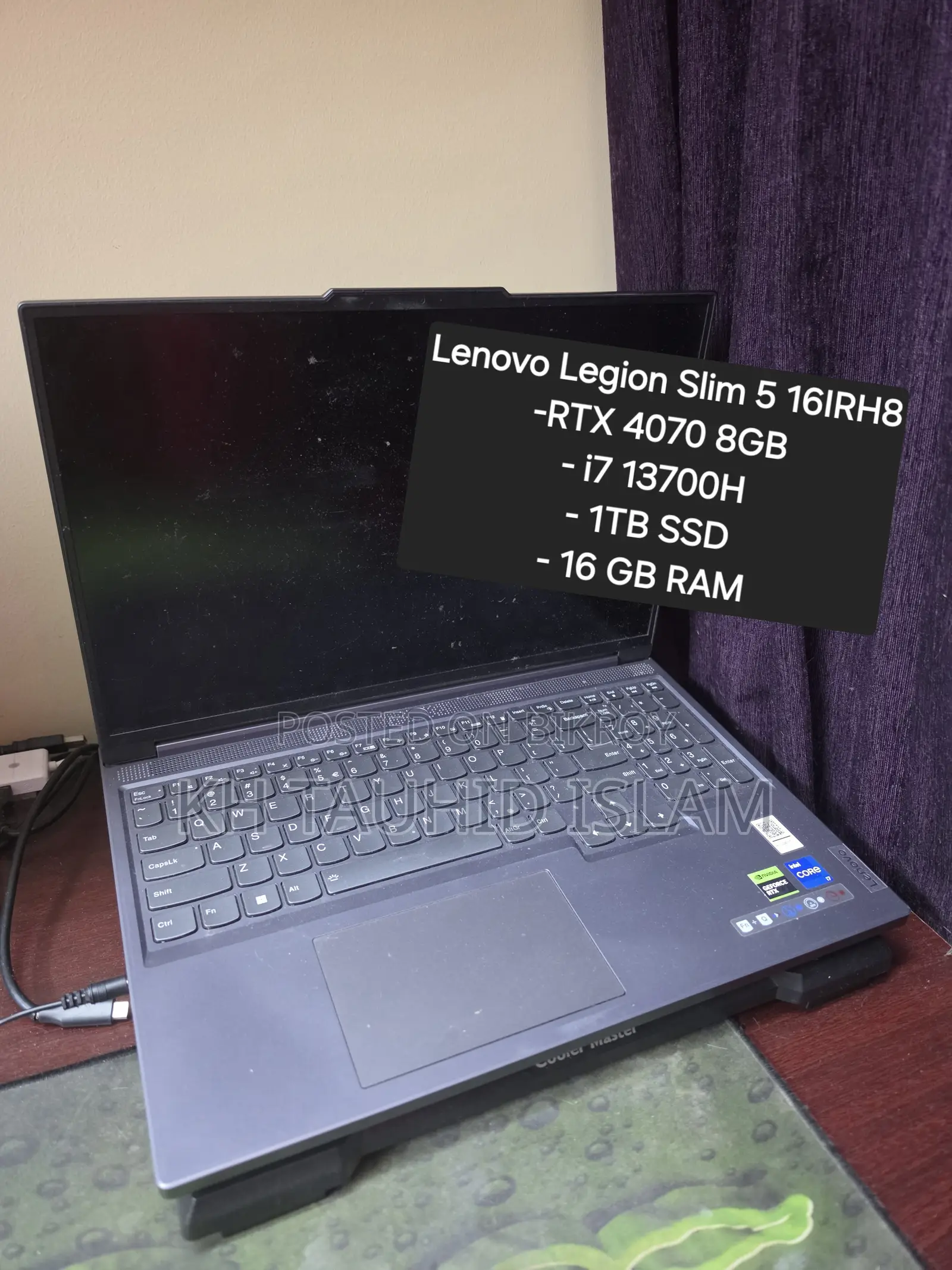 Laptop Lenovo Legion 5i 16GB Intel Core I7 SSD 1T