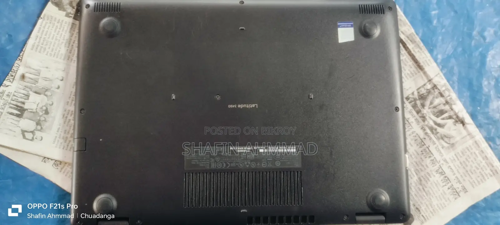 Laptop Dell Latitude 3490 8GB Intel Core I5 HDD+SSD 512GB