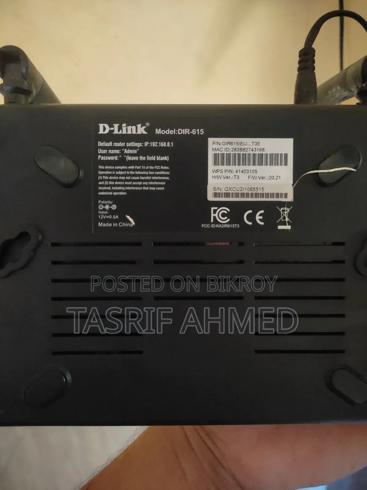 D-Link DIR-615 WiFi Router