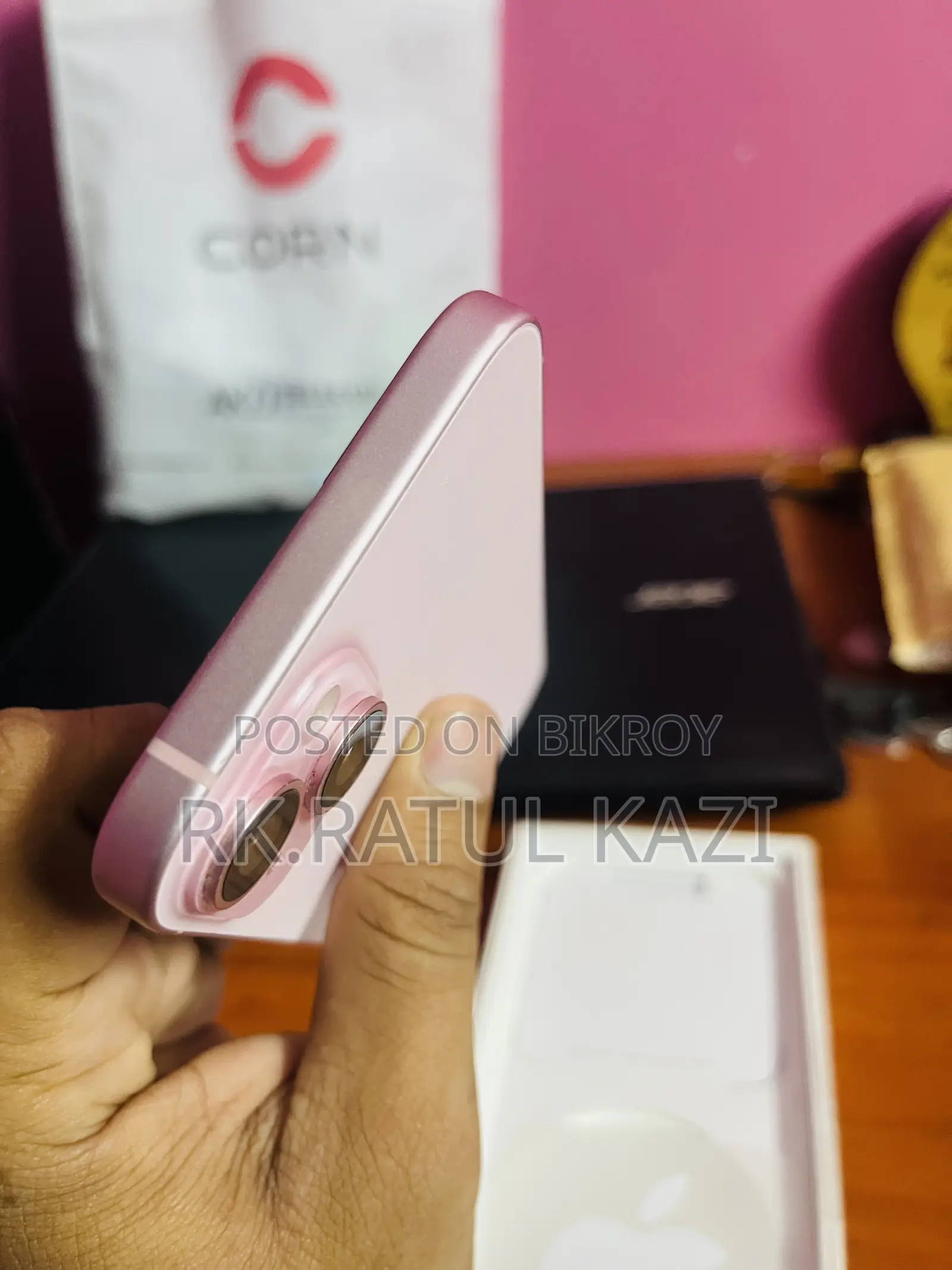 অ্যাপল আইফোন ১৫ প্লাস ২৫৬ জিবি গোলাপি