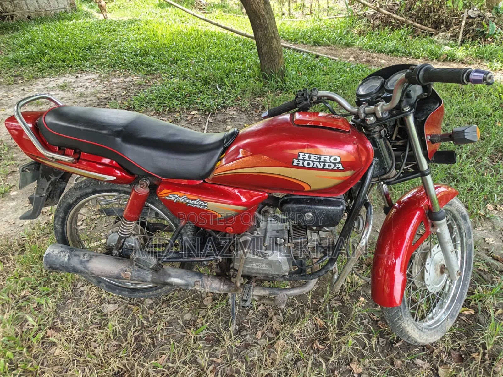 হিরো স্প্লেন্ডার প্লাস ২০১১ রেড
