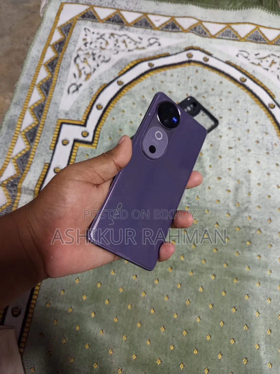 নতুন ভিভো ভি৪০ ৫জি ২৫৬ জিবি পার্পল