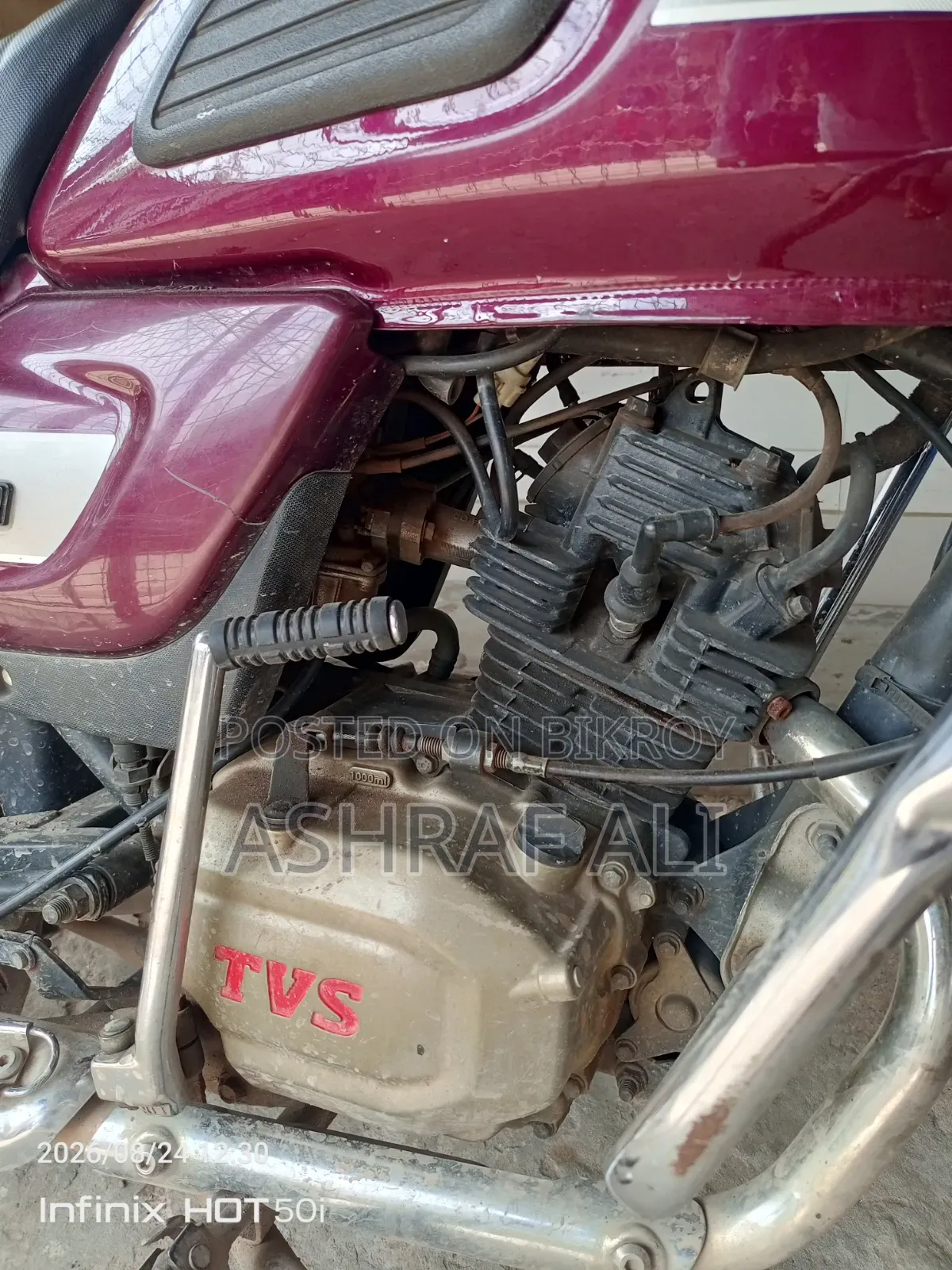 TVS Radeon 2019 Purple