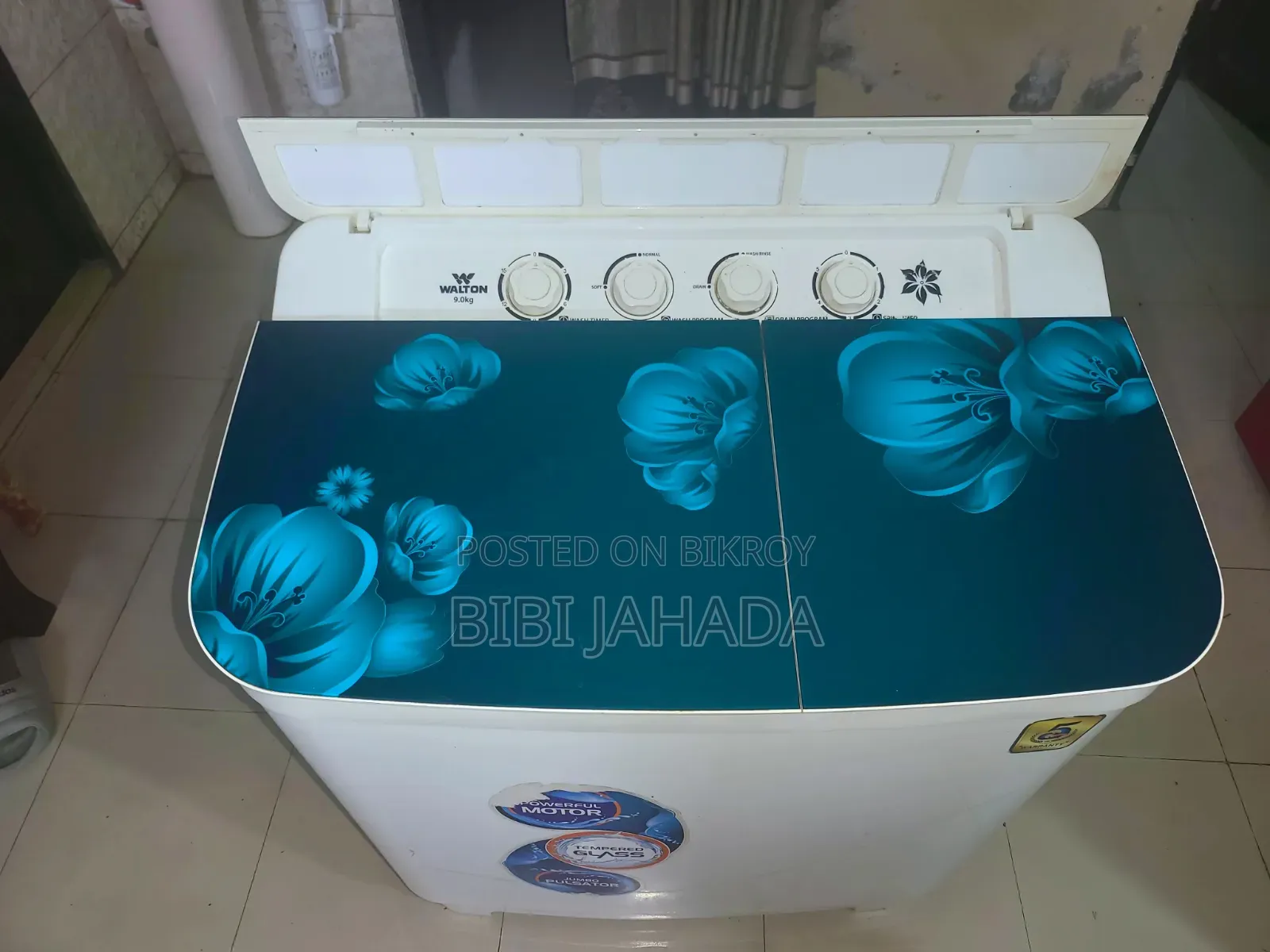 ওয়ালটন ৯ কেজি ওয়াশিং মেশিন