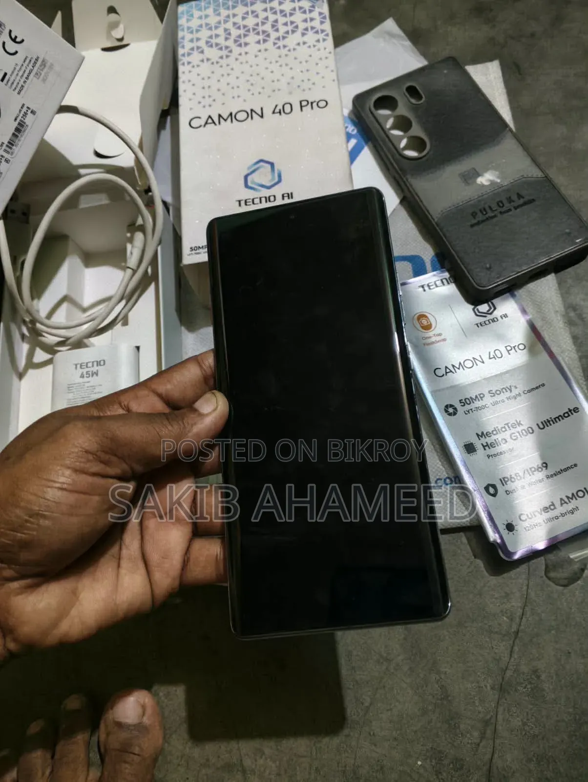 Tecno Camon 40 Pro 4G 256 GB