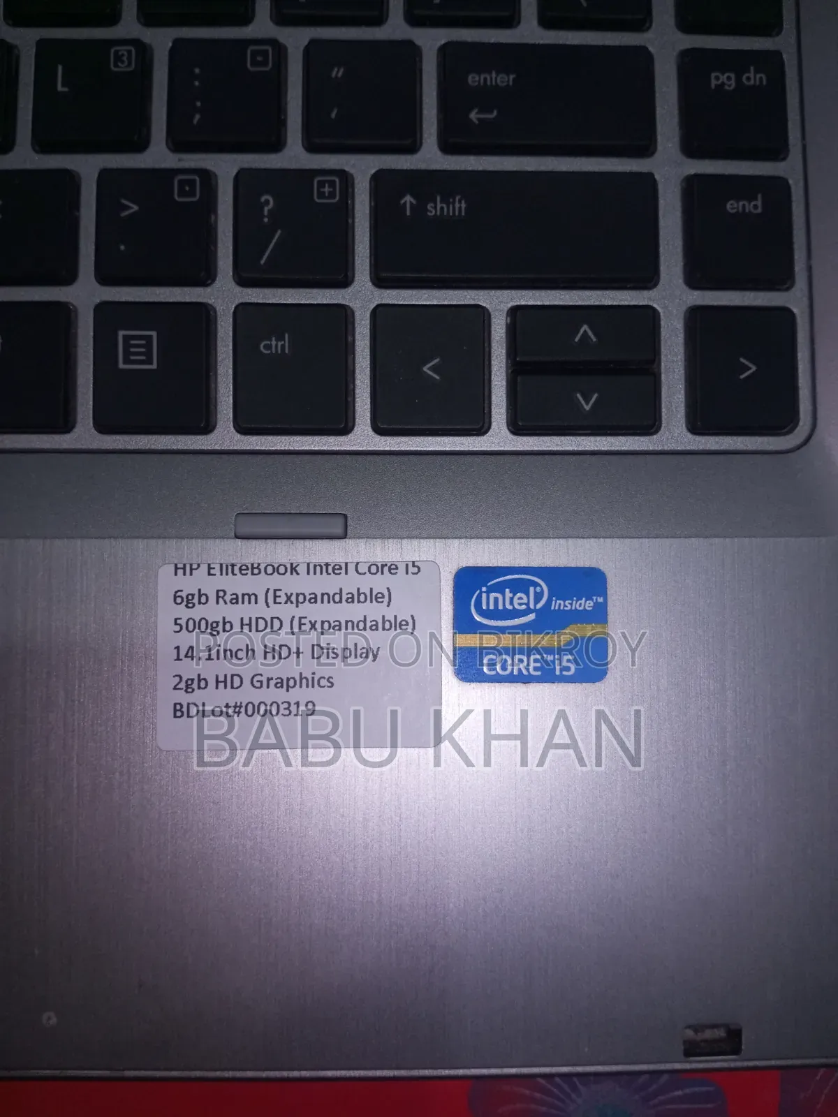 Laptop HP EliteBook 840 G3 6GB Intel Core i5 HDD 500GB