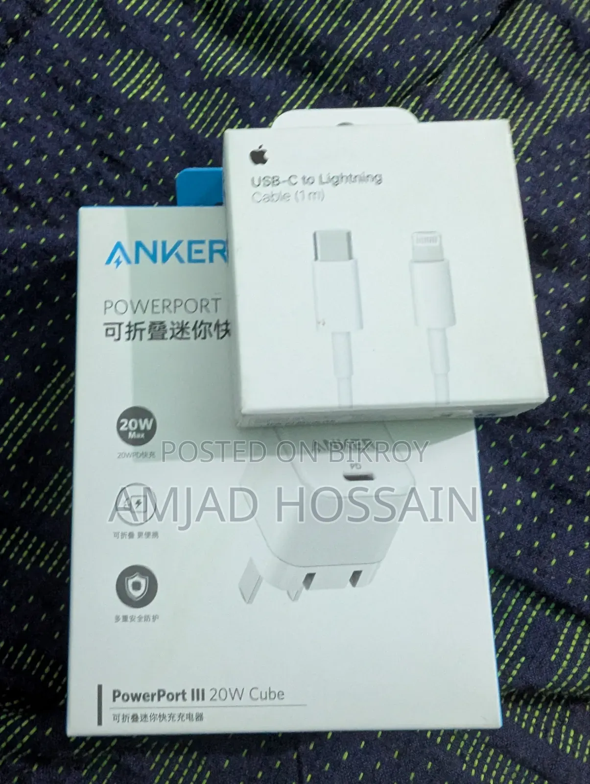 Anker Apple Charger with Cable