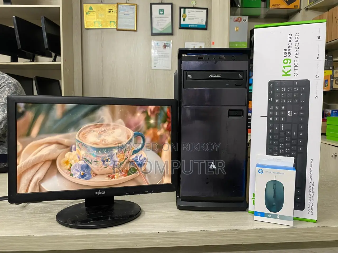 Desktop Computer 4GB Intel Core 2 Duo HDD 500GB